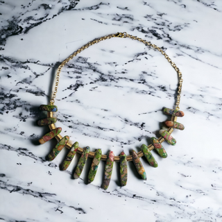 Bright Green Necklace