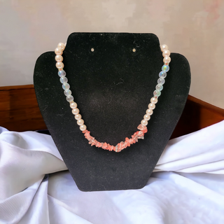 Genuine Crystal Stone & Beaded Necklaces